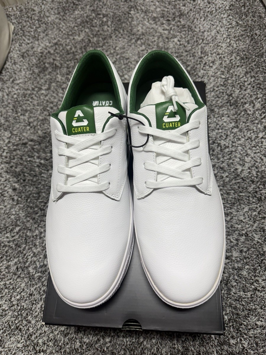 シューズ(男性用) Travis Mathew CUATER Travis Mathew Cuater The Wildcard Leather Golf Shoes White Size 14