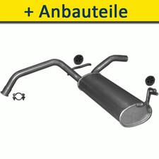 Endtopf Auspuff+ für TOYOTA AYGO FLIEßHECK 1.4 54PS 2005-