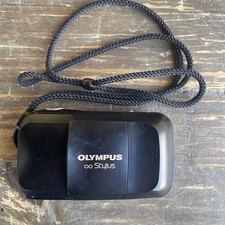 Olympus Infinity Stylus AF 35mm 1:3.5 Point  Shoot Film Camera For Parts, Read