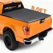 8ft Long Bed Tonneau Cover For Silverado Sierra 2500hd 3500hd 2015-2025 Aluminum
