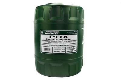 20 (1x20) Liter FANFARO Motor Öl PDX 5W-40 API SN für BMW VW Ford GM