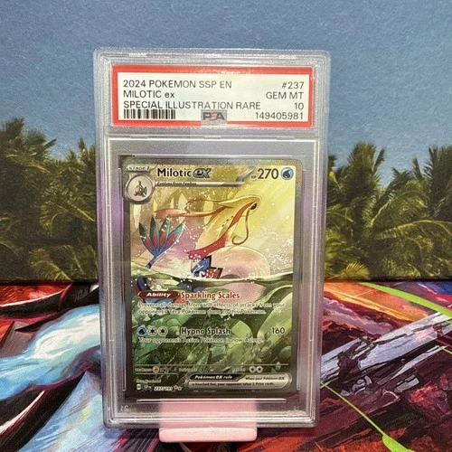 Milotic ex 237/191 Sv08: Surging Sparks Holo Special Illustration Rare PSA 10