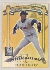 2001 Donruss Elite Passing the Torch 151/1000 Pedro Martinez #PT-12 HOF 1f0