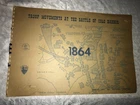 American CIVIL WAR Troop Movements at the BATTLE of COLD HARBOR VA Set 16 MAPS