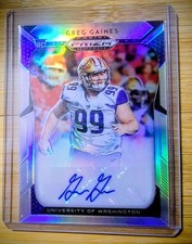 2019 Panini Prizm Draft Picks Greg Gaines #242 Silver Prizm (Mint)