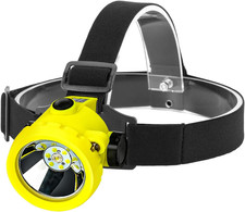 Rechargeable LED Mining Headlamp for Hard Hat Helmet, Explosion-Proof