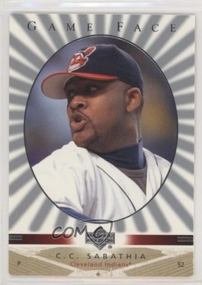 2003 Upper Deck Game Face CC Sabathia #36 HOF 14s2