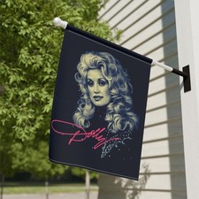Dolly Parton House Flag, Country Music Fan Gift
