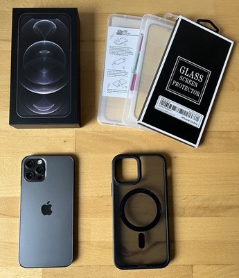 Apple iPhone 12 Pro Graphite 256GB A2407MGMP3AA/A neuwertig Kapaz 78% Smartphone