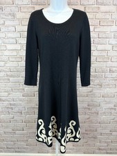 Nine West Sweater Dress, Black/white, Medium, Used - Excellent