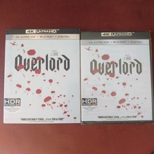 Overlord 4K Ultra HD  Blu-Ray, 2018 With Rare Slipcover Brand New and Sealed