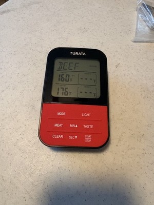 Wireless BBQ meat thermometer with dual temperature probes