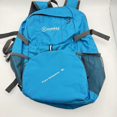 Lightweight Packable Backpack 30L - Foldable Hiking Medium Light Blue