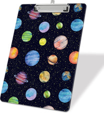 Plastic A4 Clipboards, Cute Clip Board Stardard Letter Size 9 X 12.5 In,