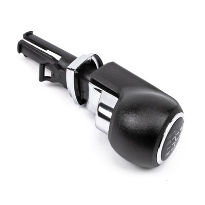 Pomello Cambio Universale OMP Nero In Alluminio E Gomma (Diametro 8-12 Mm)