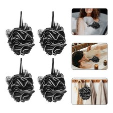 4Pcs Household Bath Loofahs Convenient Loofah Sponges Wear-resistant Shower