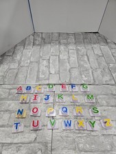 Leap Frog Fridge Phonics Upper Case Magnetic Letters 26 Replacement Complete GUC