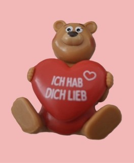 NEU ❤️ HAPPY RUFUS FAMILY ❤️ FIGUR HERZ RUFINA Bär ❤️zum Sammeln & Spielen RUF