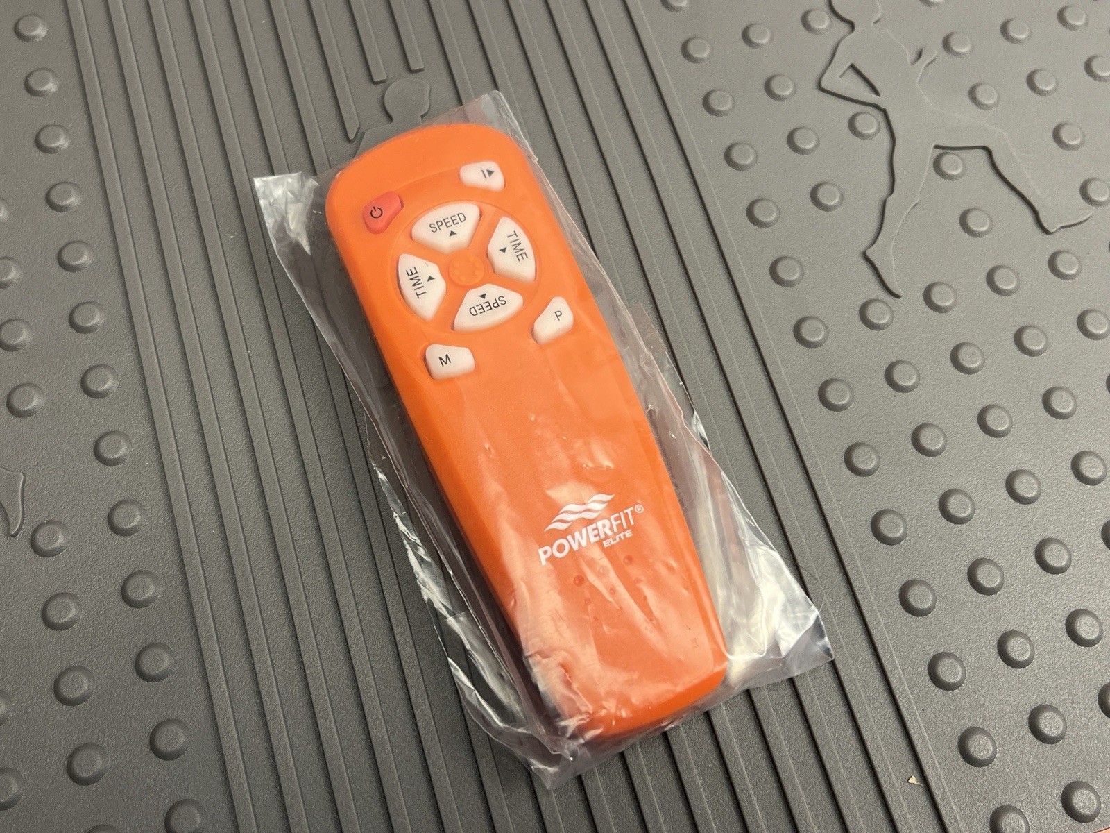 Powerfit Elite Vibration Plate Exercise Machine w/ Loop Resistance Bands Remote 