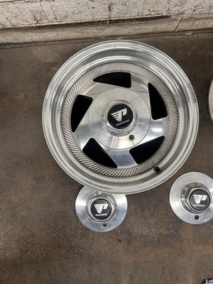 Progressive Antique 90 s 5 Star Chrome Rims 1 Rim 3 Wheel Center Caps Hubcaps