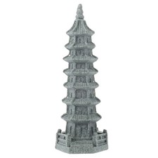 Meditation Tool Garden Statue Pagodas for Gardens with Roof Statues