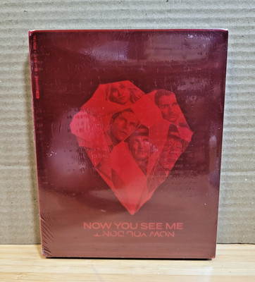 Now You See Me Now You Don't 4k HD Blu-ray DVD Steelbook SEALED FREE SHIPPING