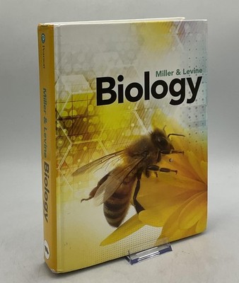 BIOLOGY Miller & Levine Pearson Hardcover Illustrated 2019 Ex-Library USA