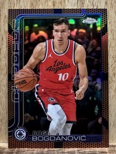 2025-26 Topps Chrome - Bogdan Bogdanovic #92 Basketball Refractor - Clippers