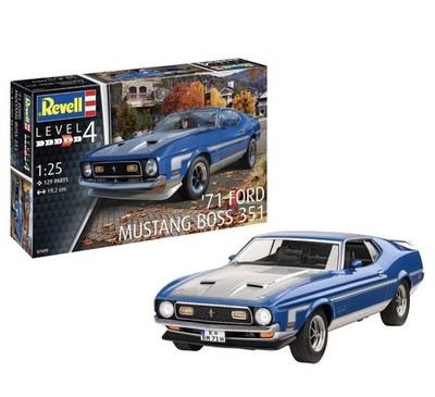 Revell 07699    '71 Ford Mustang Boss 351 1:25