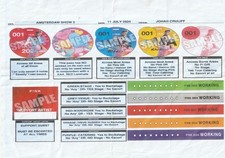 Super selten - Pink World Tour 2024 Pass Sheet/109