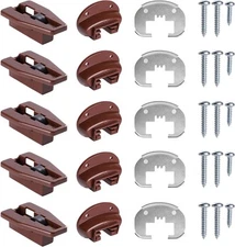 for Kenlin Rite-Trak II Drawer Slides Replacement 5 Sets of Rite 5, Brown 