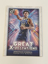 2021-22 Panini Donruss - Great X-Pectations Jonathan Kuminga #4 (RC)