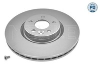Bremsscheibe Vorne Meyle 583 521 0044 Pd FÜR Volvo