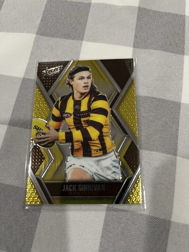 2025 Afl Select Footy Stars Hawthorn Luminous Base Jack Ginnivan L103