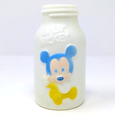 Vtg Evenflo 1984 Disney Baby Mickey Mouse Plastic Bottle, 4 oz  BOTTLE ONLY