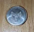2021 $1 Type 1 American Silver Eagle 1 oz Brilliant Uncirculated Coin in Capsule
