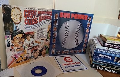 Ballpark of BASEBALL stuff : BOOKS & Recordings {TEAMS} Cubs/Red Sox/Senators/+4