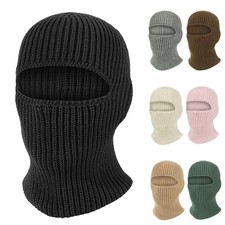 New 1 Hole Full Face Ski Mask Winter Cap Balaclava Hood Beanie Warm Tactical Hat