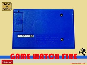 Nintendo Game & Watch Fire Retro Handheld