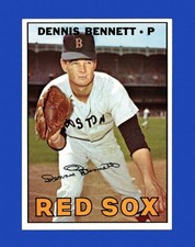 1967 Topps Set-Break #206 Dennis Bennett NM-MT OR BETTER *GMCARDS*