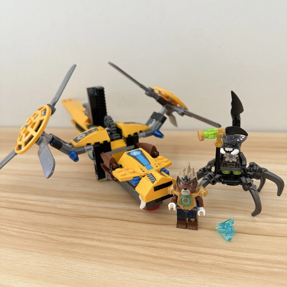 Lego 70129 Legends of Chima Laverus' Twin Blade 2014 100% Complete - Image 3 of 4