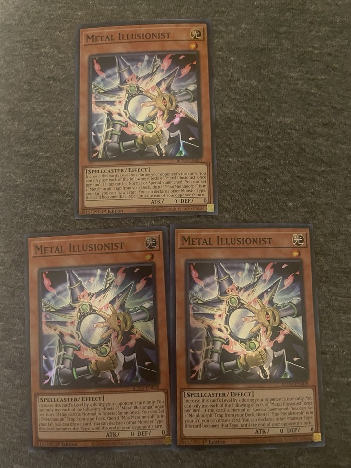 Yugioh! X3 Metalzoa X - Rota (super Rare) Tercia Metalzoa X Inglés