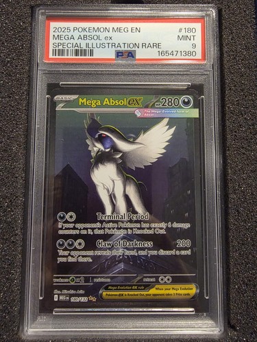 Mega Absol ex graded PSA 9 for sale on eBay