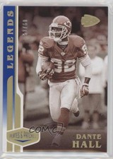 2020 Panini Plates & Patches Legends Blue 51/60 Dante Hall #146 0g27