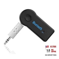 Bluetooth AUX Adapter for Car - Wireless Audio Receiver Portable Hands BT003