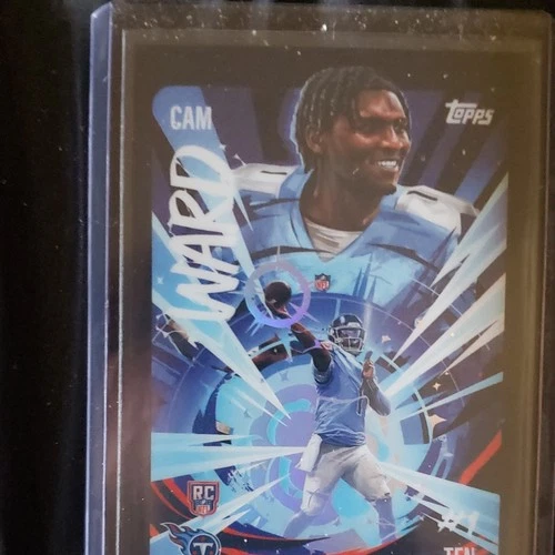 2025 Topps Chrome Cam Ward Base (RAW)