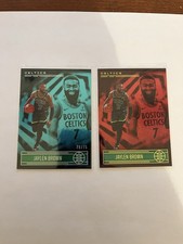 2020-21 Jaylen Brown /75 + Bonus Asia Red Jaylen Brown Illusions Teal SSP