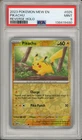 2023 Pokemon MEW 151 Pikachu Reverse Holo #025 PSA 9
