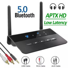 80M Bluetooth 5.0 Transmitter Receiver Aptx HD LL Low Latency Wireless Audio Ada