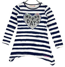 Desigual Kids Girls Round Neck Jumper Pullover Shirt Size 5 - 6 Years